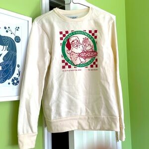 Christmas Sweatshirt - to all a good slice.